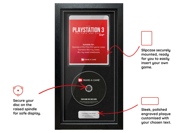 Use Your Own Game (PS3) Expo Pro Range Frame - Frame-A-Game