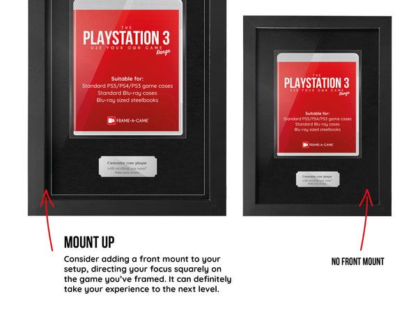 Use Your Own Game (PS3) Display Case Range Frame - Frame-A-Game