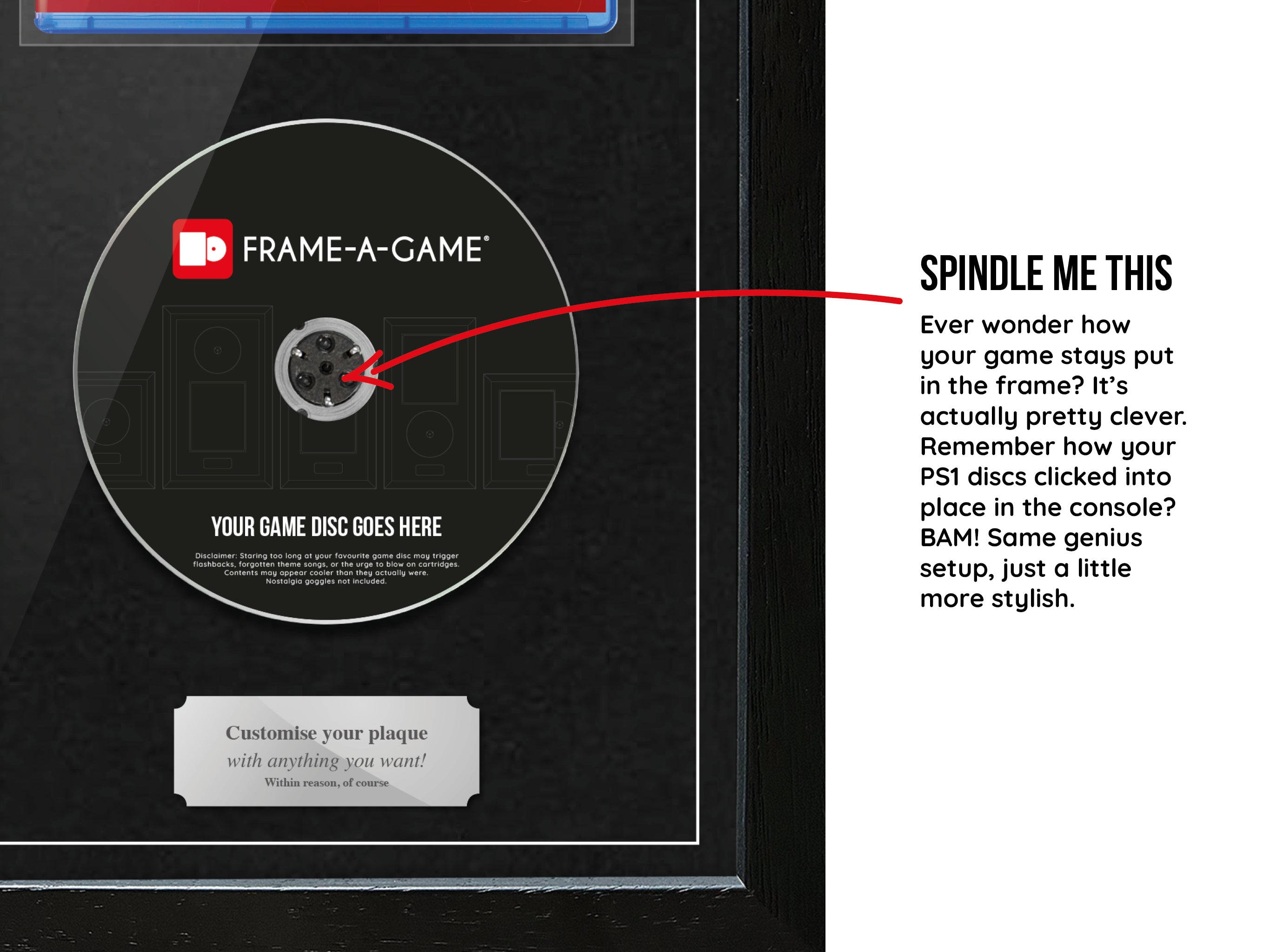 Use Your Own Game (PS4) Expo Pro Range Frame - Frame-A-Game