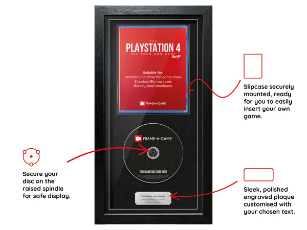 Use Your Own Game (PS4) Expo Pro Range Frame - Frame-A-Game