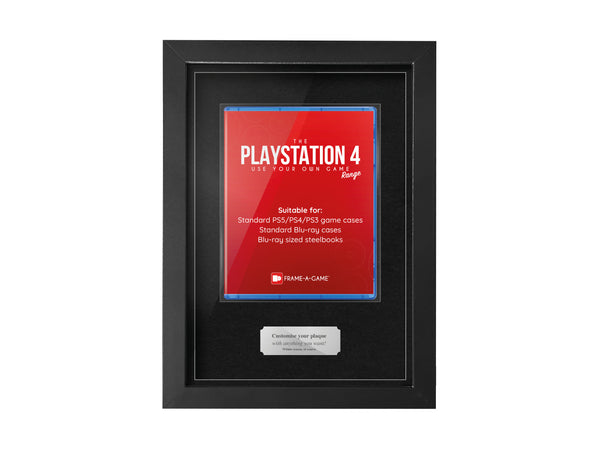 Use Your Own Game (PS4) Display Case Range Frame - Frame-A-Game