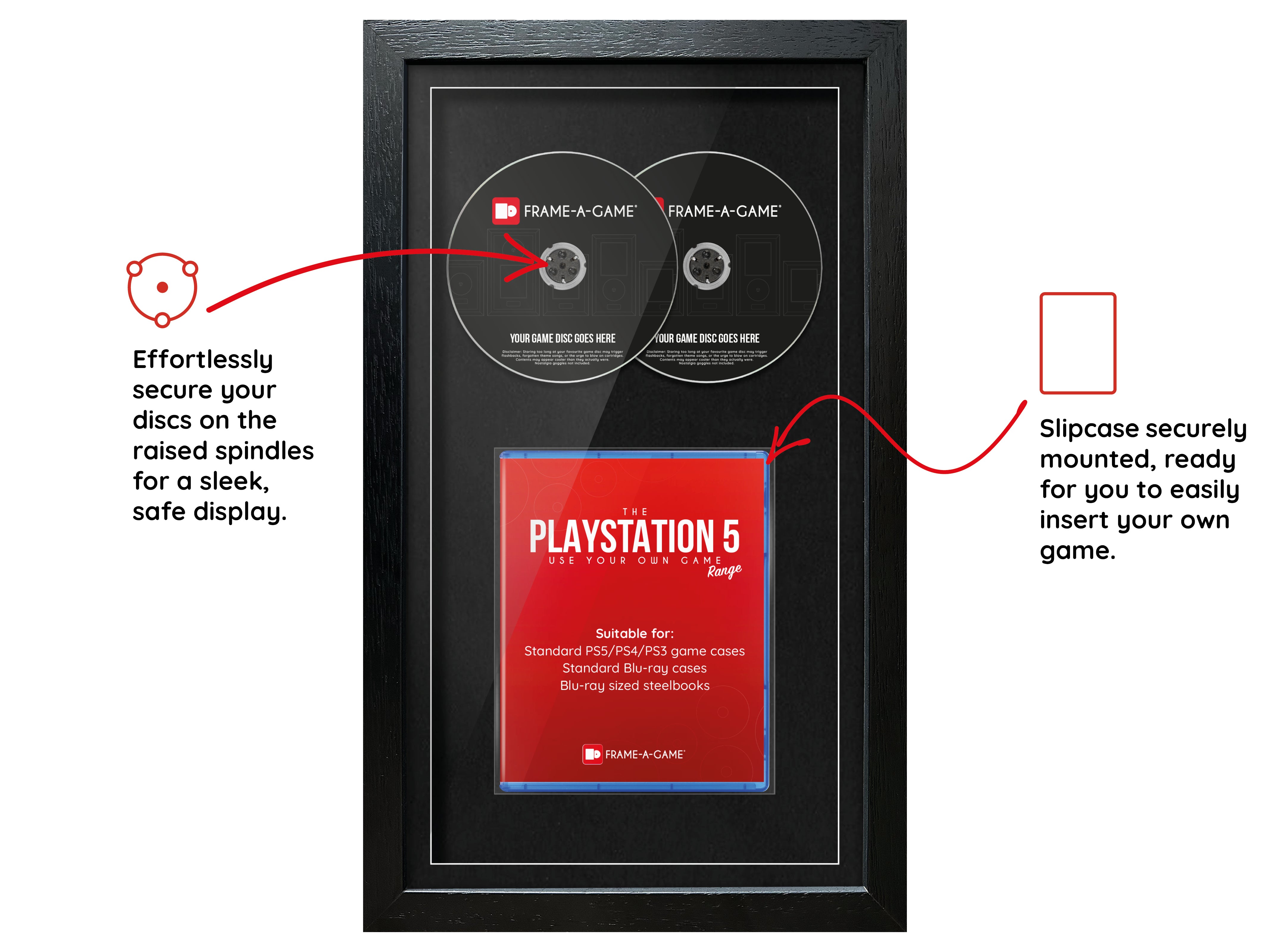 Use Your Own Game (PS5) Exhibition Range Frame - Frame-A-Game