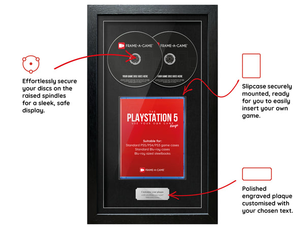 Use Your Own Game (PS5) Exhibition Range Frame - Frame-A-Game