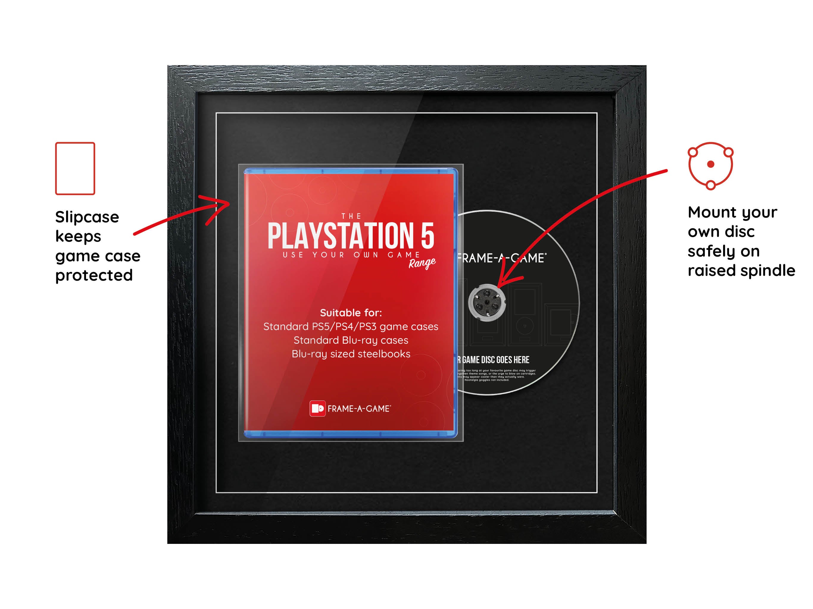 Use Your Own Game (PS5) Combined Range Frame - Frame-A-Game