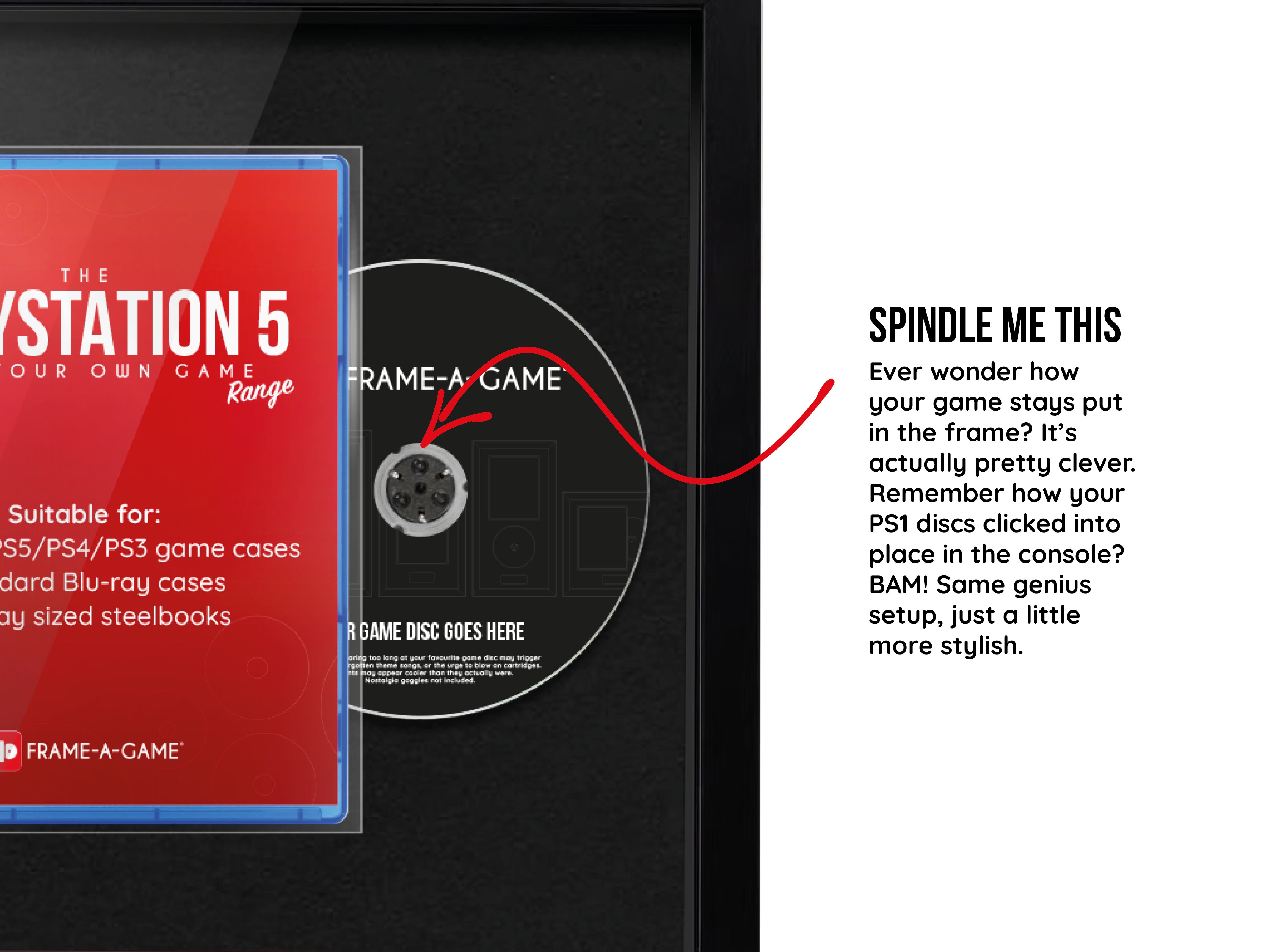 Use Your Own Game (PS5) Combined Core Range Frame - Frame-A-Game