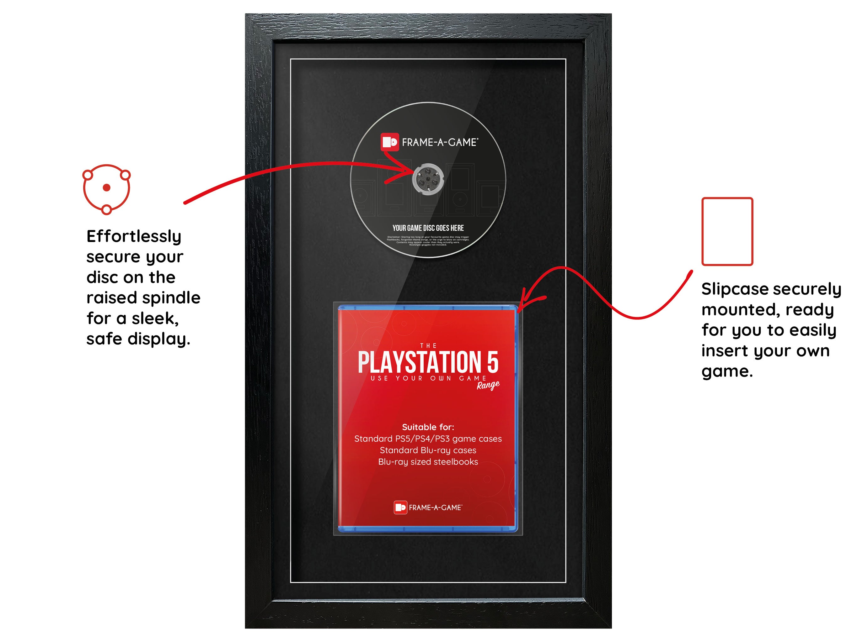 Use Your Own Game (PS5) Exhibition Range Frame - Frame-A-Game