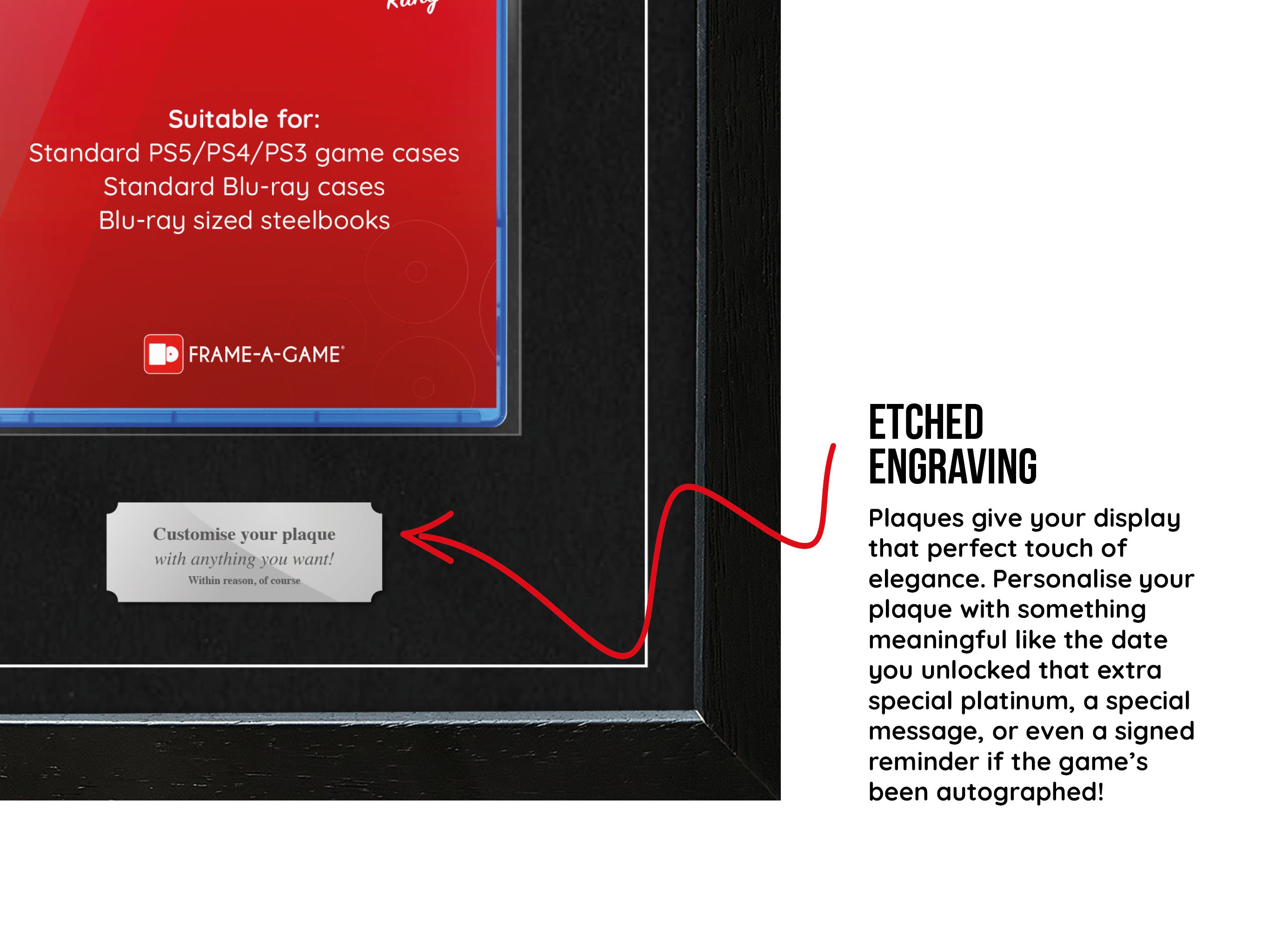 Use Your Own Game (PS5) Exhibition Range Frame - Frame-A-Game