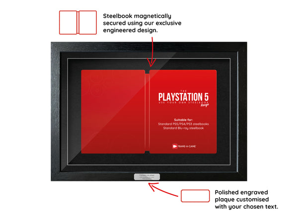 Use Your Own Steelbook (PS5) Steelbook Art Range Frame - Frame-A-Game