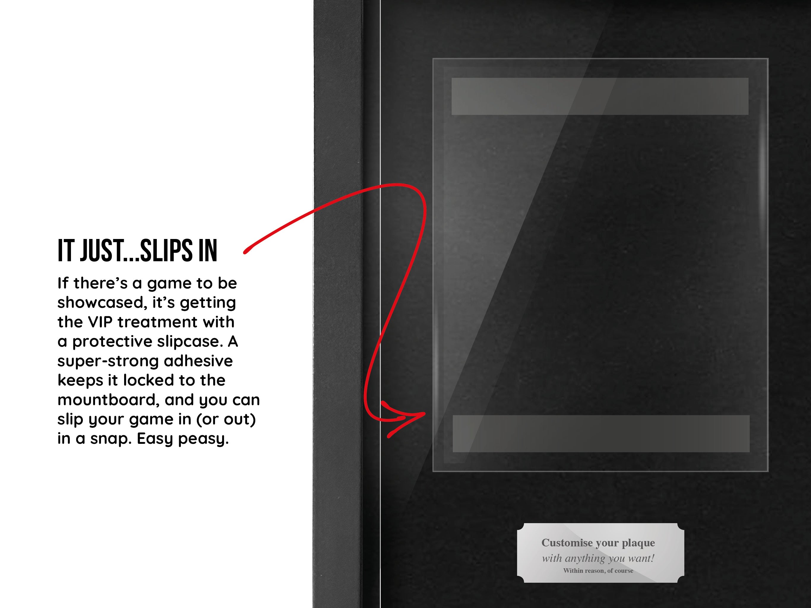 Use Your Own Game (PS5) Display Case Range Frame - Frame-A-Game