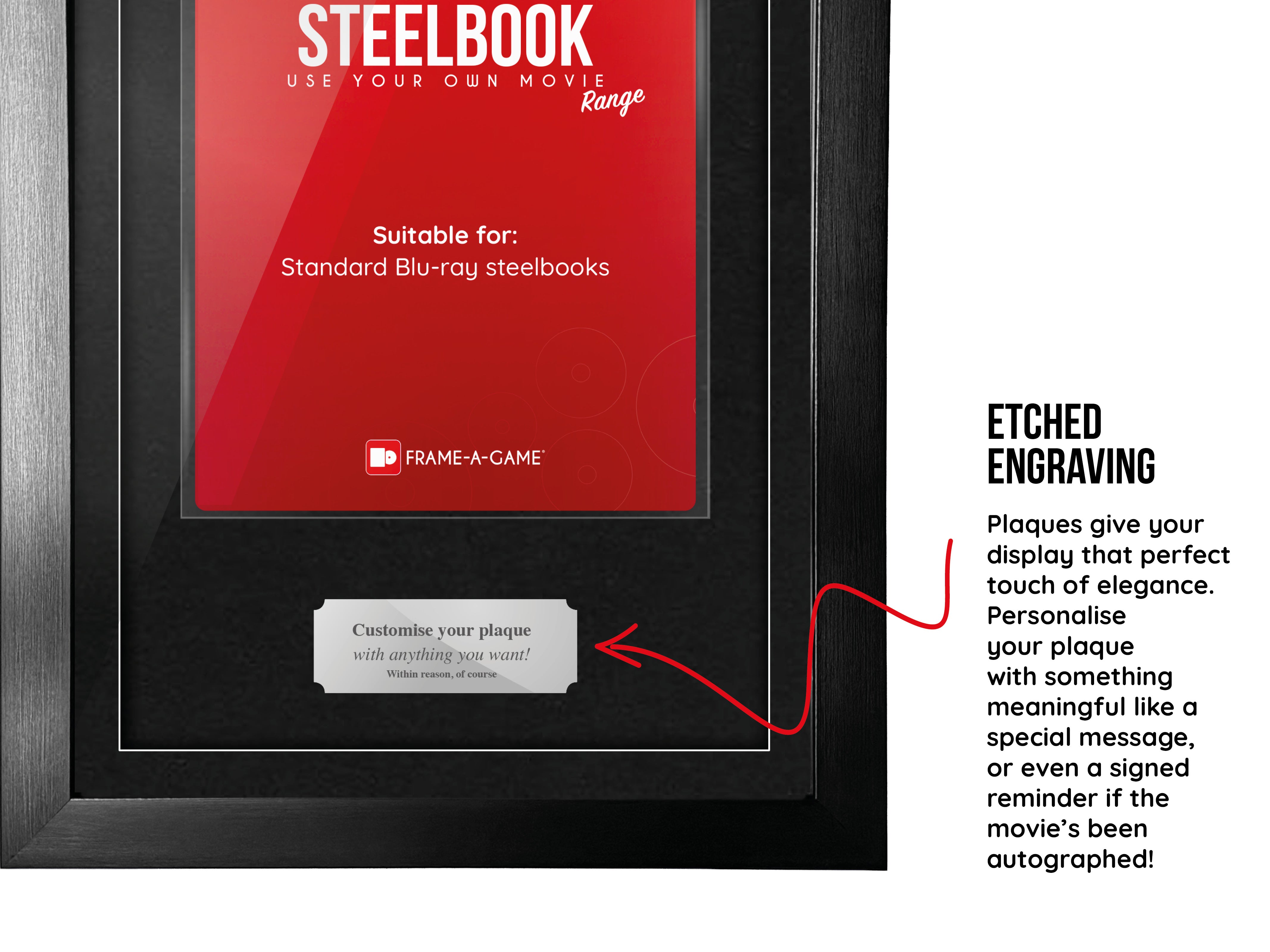Utilisez votre propre film (Steelbook) - Cadre de présentation