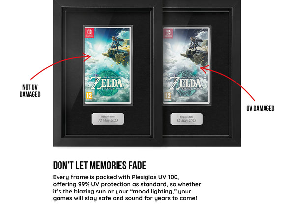 Use Your Own Game (Switch) Display Case Range Frame - Frame-A-Game