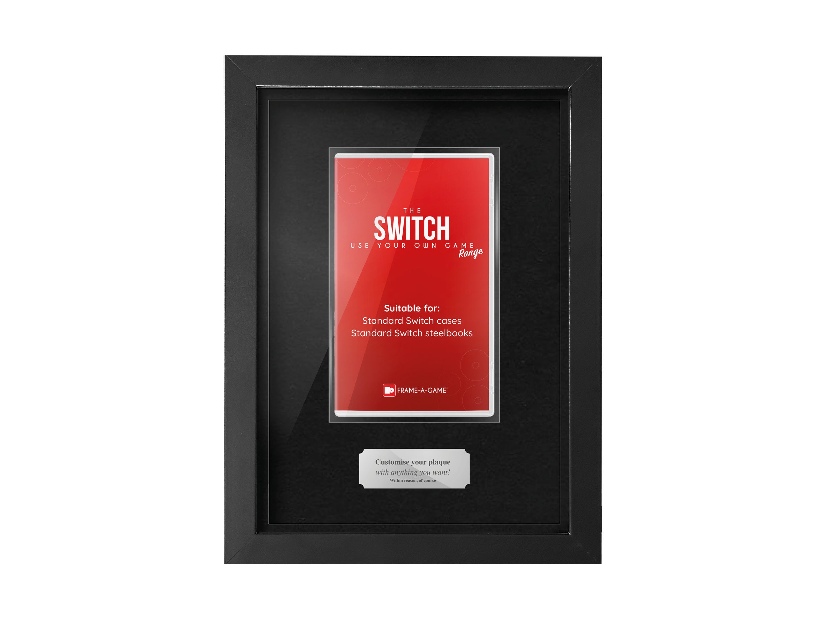 Use Your Own Game (Switch) Display Case Range Frame - Frame-A-Game