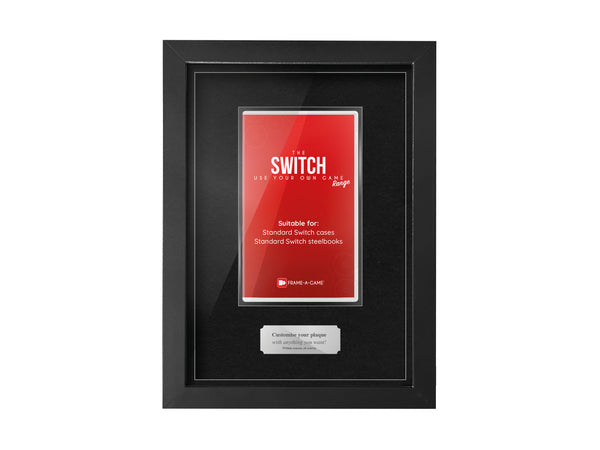 Use Your Own Game (Switch) Display Case Range Frame - Frame-A-Game