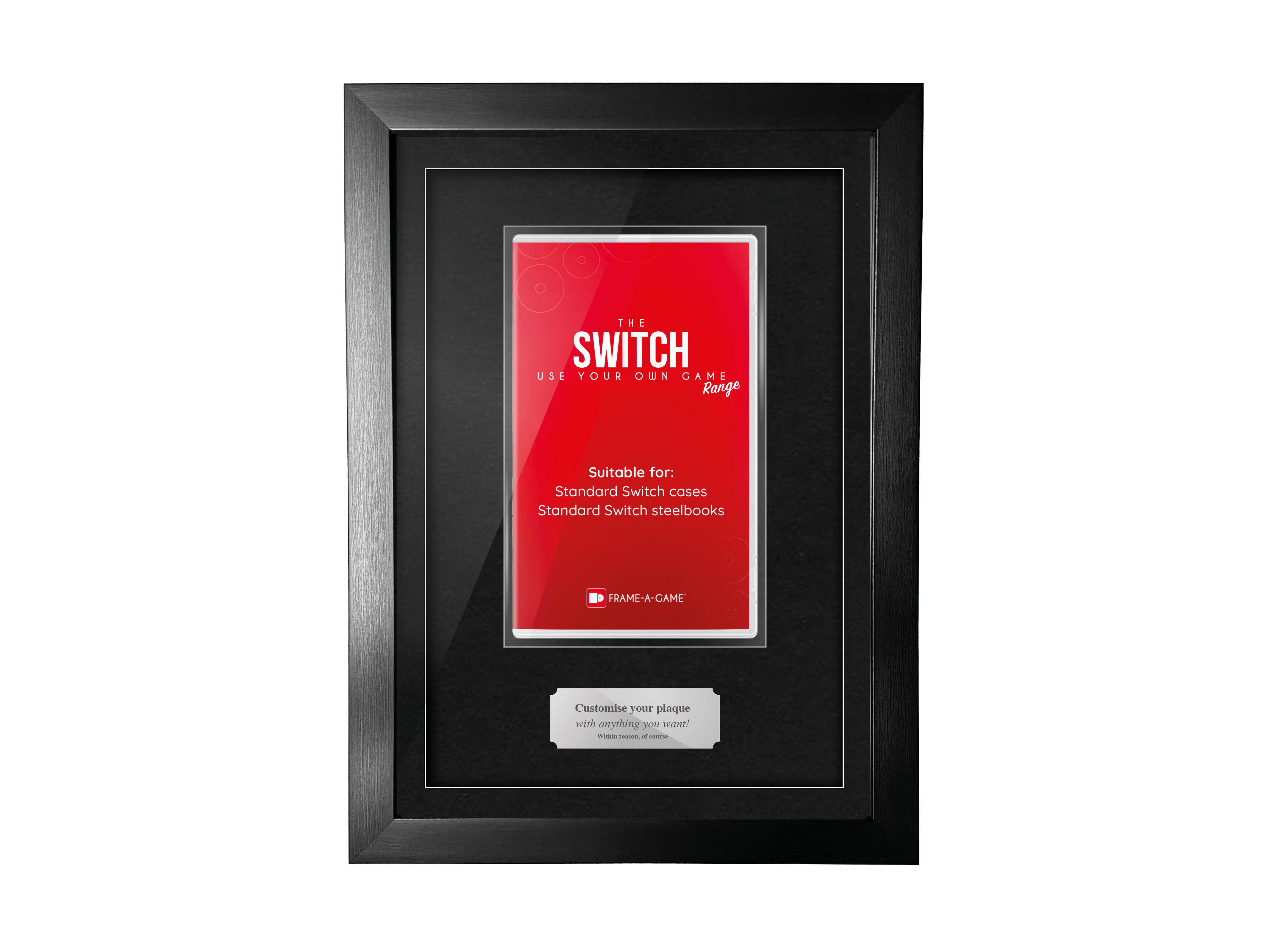Utilisez votre propre jeu (Switch) Vitrine de présentation Cadre
