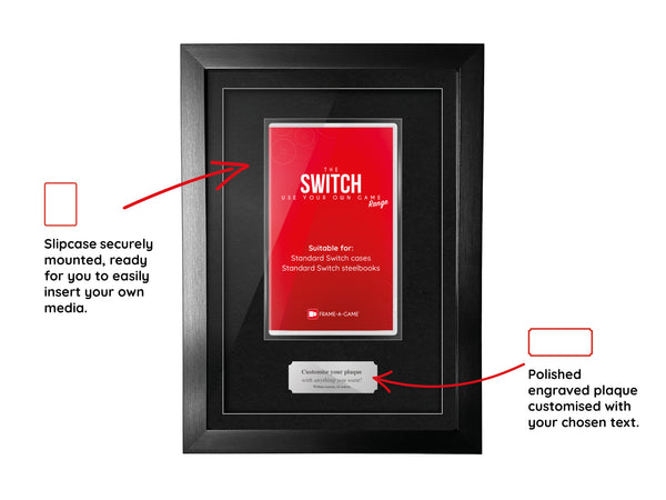 Utilisez votre propre jeu (Switch) Vitrine de présentation Cadre