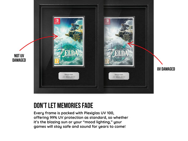 Utilisez votre propre jeu (Switch) Vitrine de présentation Cadre
