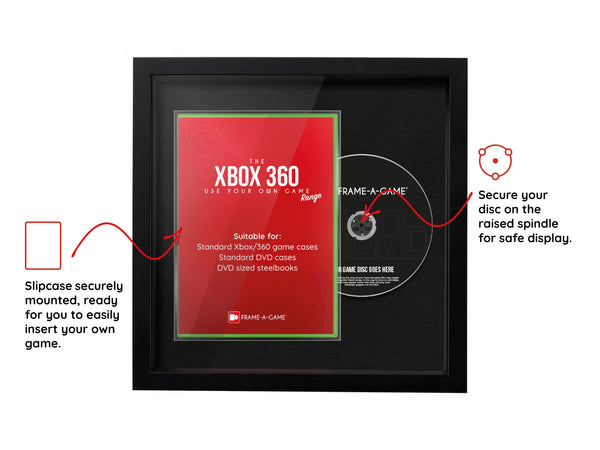 Use Your Own Game (Xbox 360) Combined Core Range Frame - Frame-A-Game