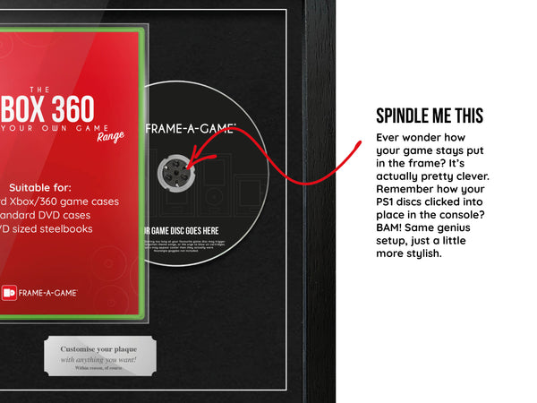 Use Your Own Game (Xbox 360) Combined Range Frame - Frame-A-Game
