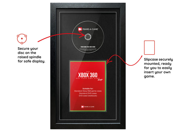 Use Your Own Game (Xbox 360) Exhibition Range Frame - Frame-A-Game