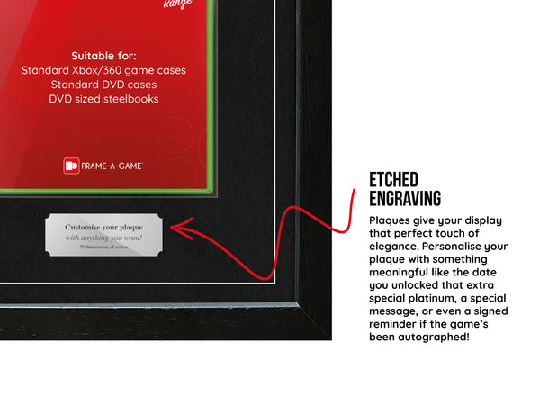 Use Your Own Game (Xbox 360) Exhibition Range Frame - Frame-A-Game