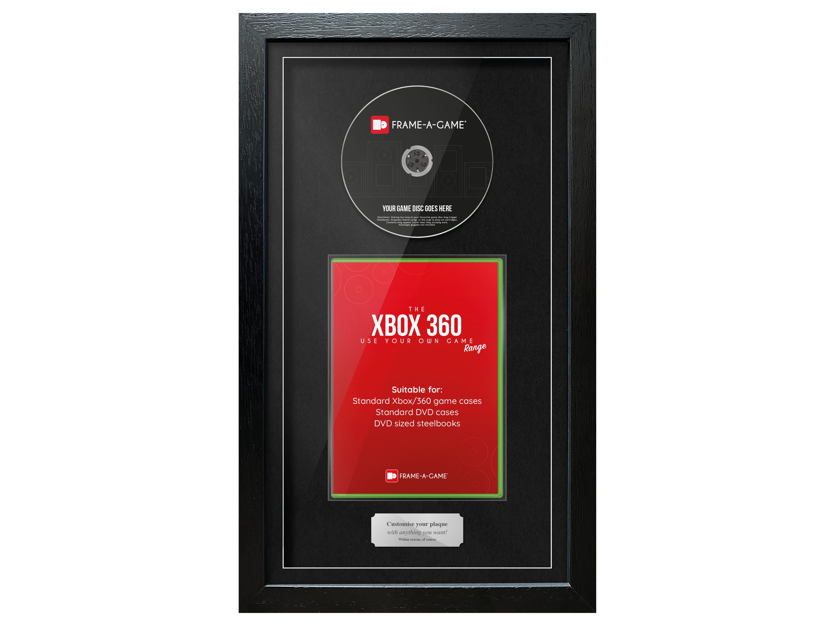 Use Your Own Game (Xbox 360) Exhibition Range Frame - Frame-A-Game