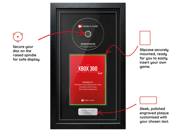 Use Your Own Game (Xbox 360) Exhibition Range Frame - Frame-A-Game