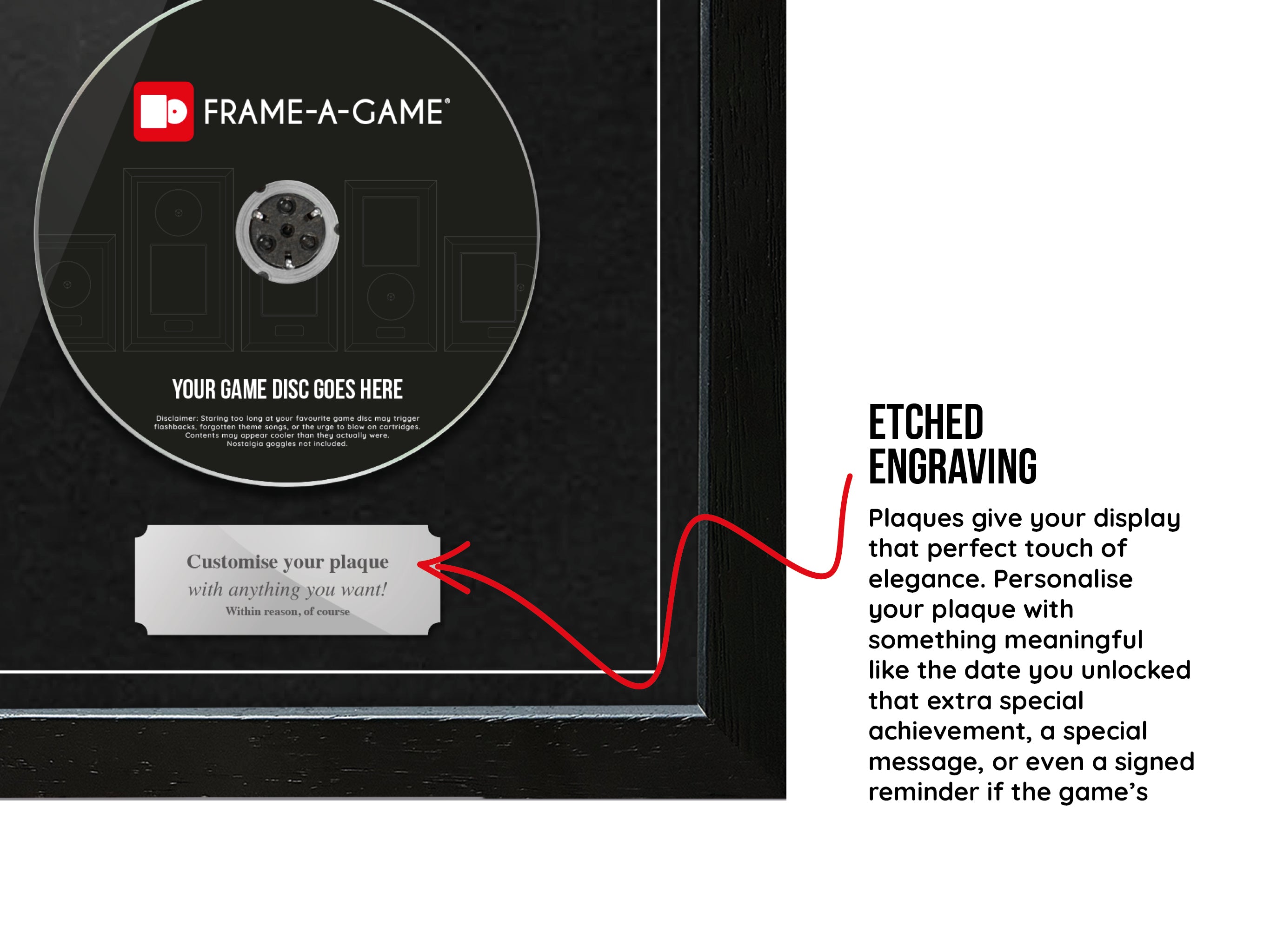 Use Your Own Game (Xbox 360) Expo Pro Range Frame - Frame-A-Game