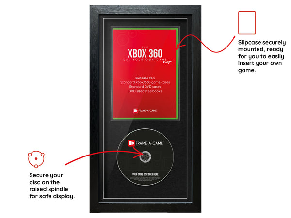 Use Your Own Game (Xbox 360) Expo Pro Range Frame - Frame-A-Game