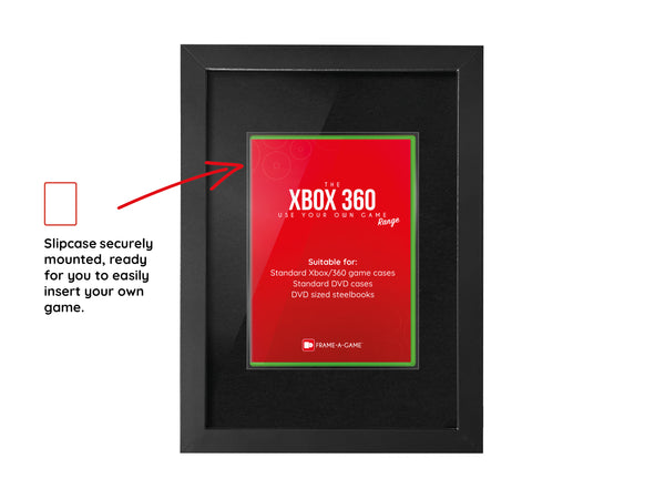 Use Your Own Game (Xbox 360) Display Case Range Frame - Frame-A-Game