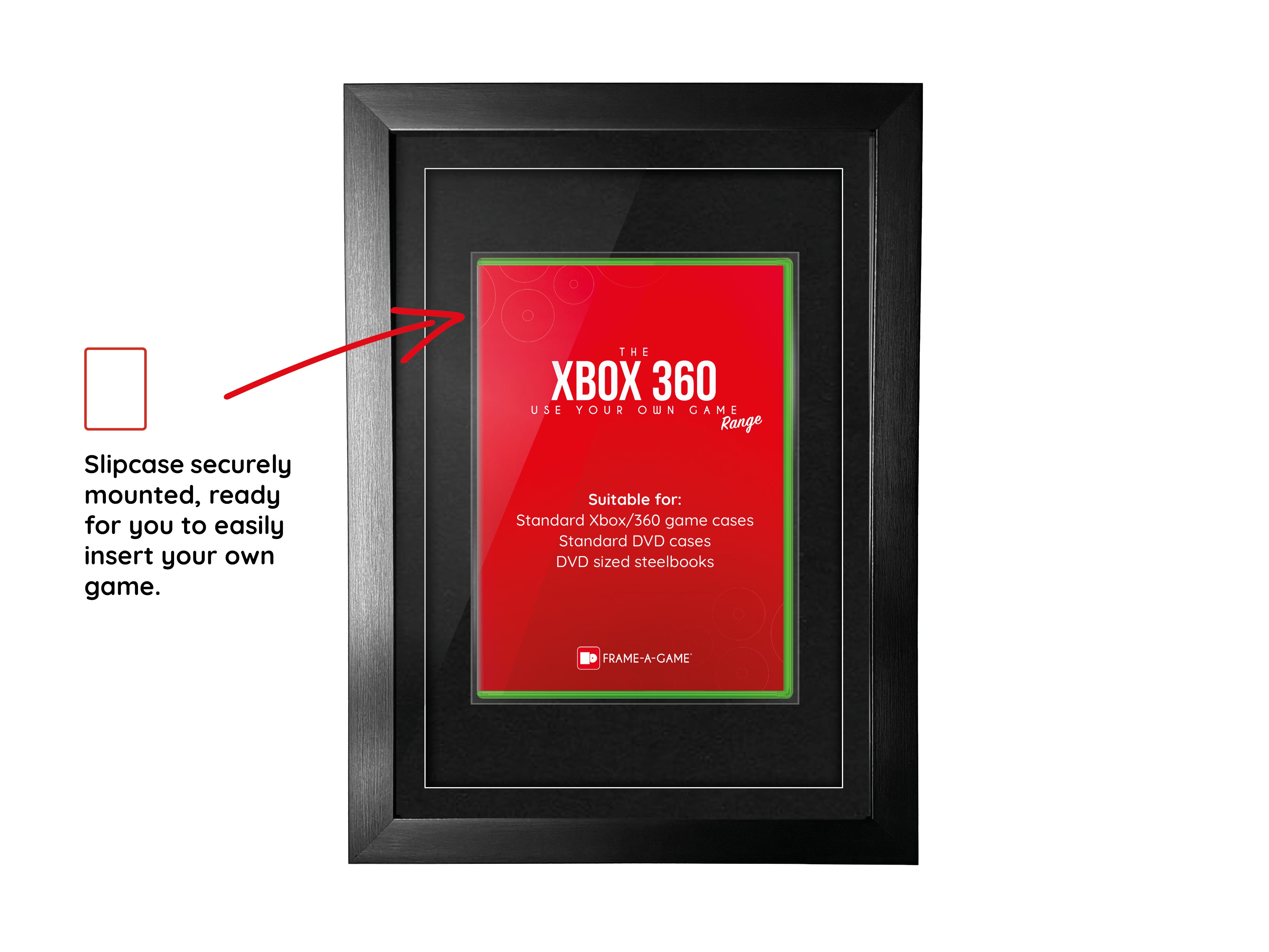Cadre de présentation pour votre propre jeu (Xbox 360)