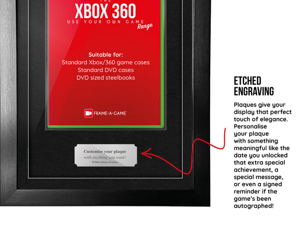 Cadre de présentation pour votre propre jeu (Xbox 360)