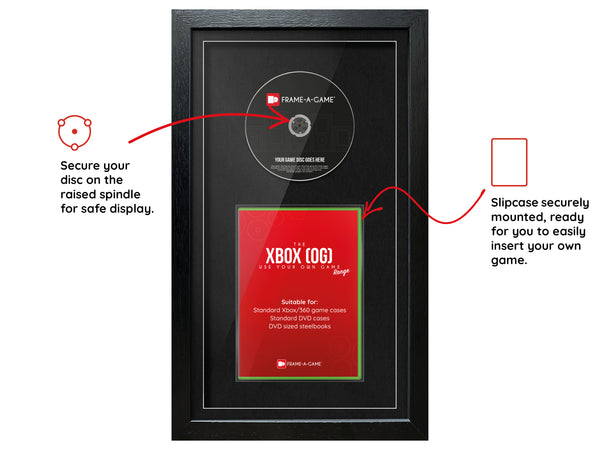 Use Your Own Game (Xbox OG) Exhibition Range Frame - Frame-A-Game