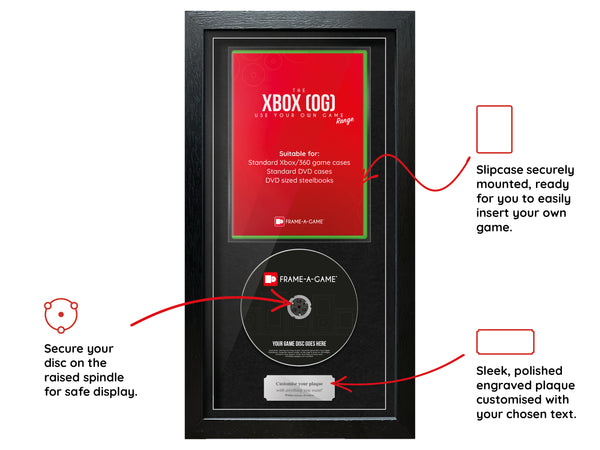 Use Your Own Game (Xbox OG) Expo Pro Range Frame - Frame-A-Game