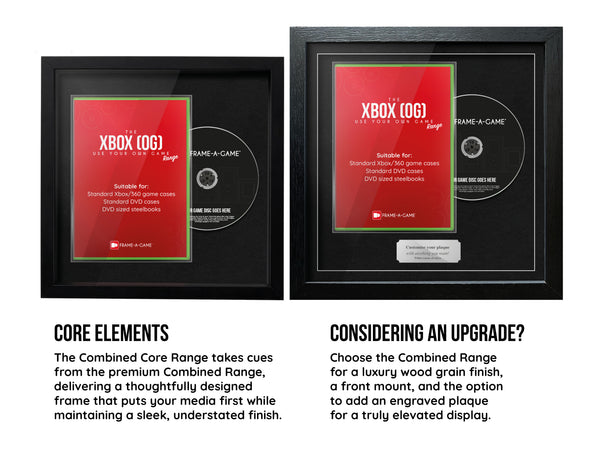 Use Your Own Game (Xbox OG) Combined Core Range Frame - Frame-A-Game