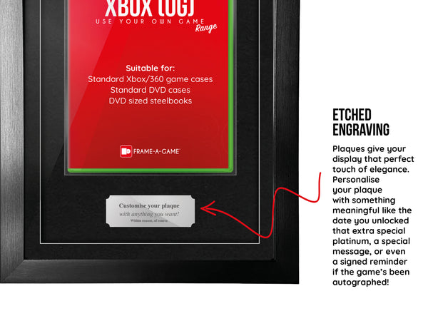 Cadre de présentation pour votre propre jeu (Xbox originale)