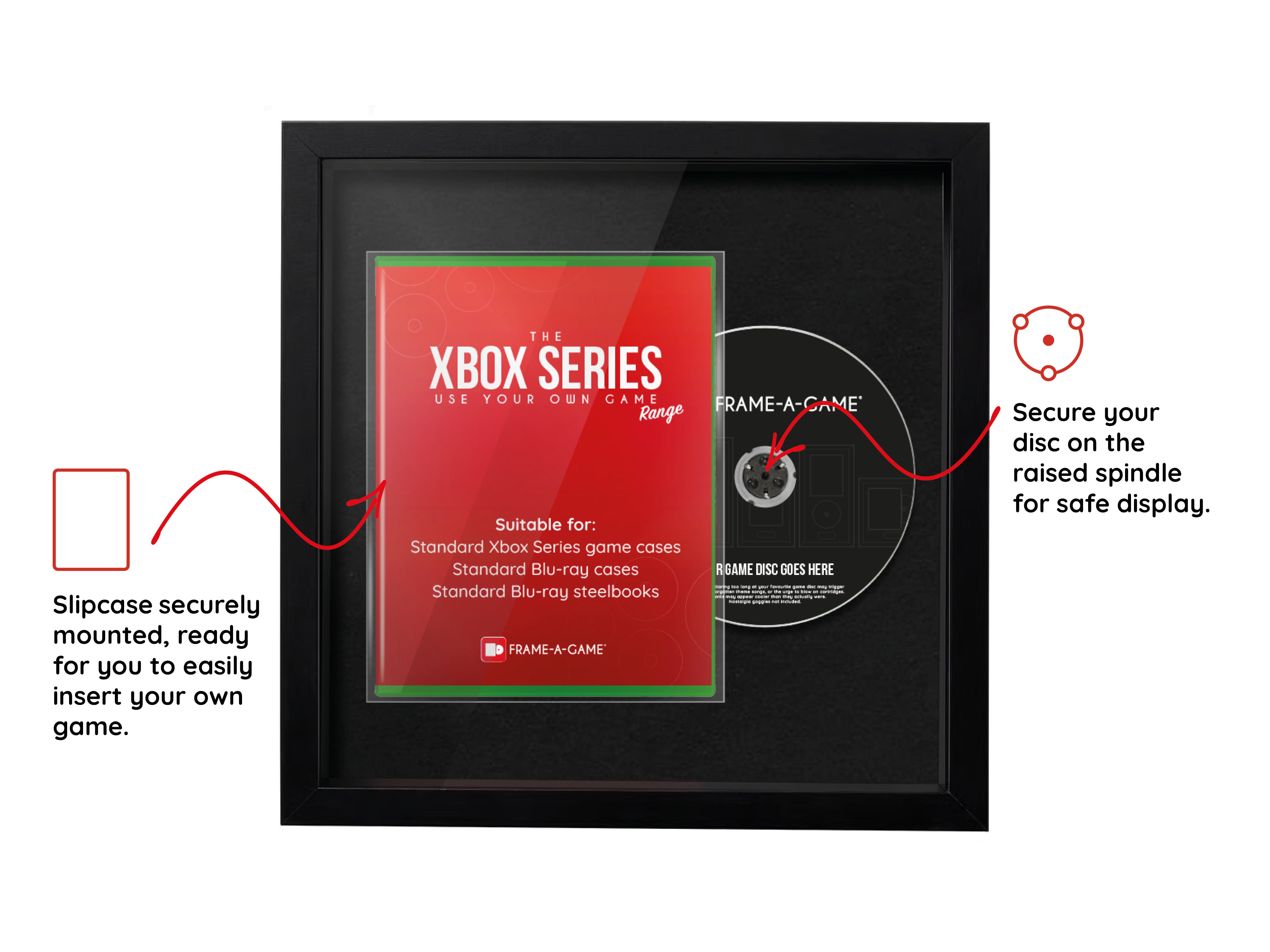 Use Your Own Game (Xbox Series) Combined Core Range Frame - Frame-A-Game