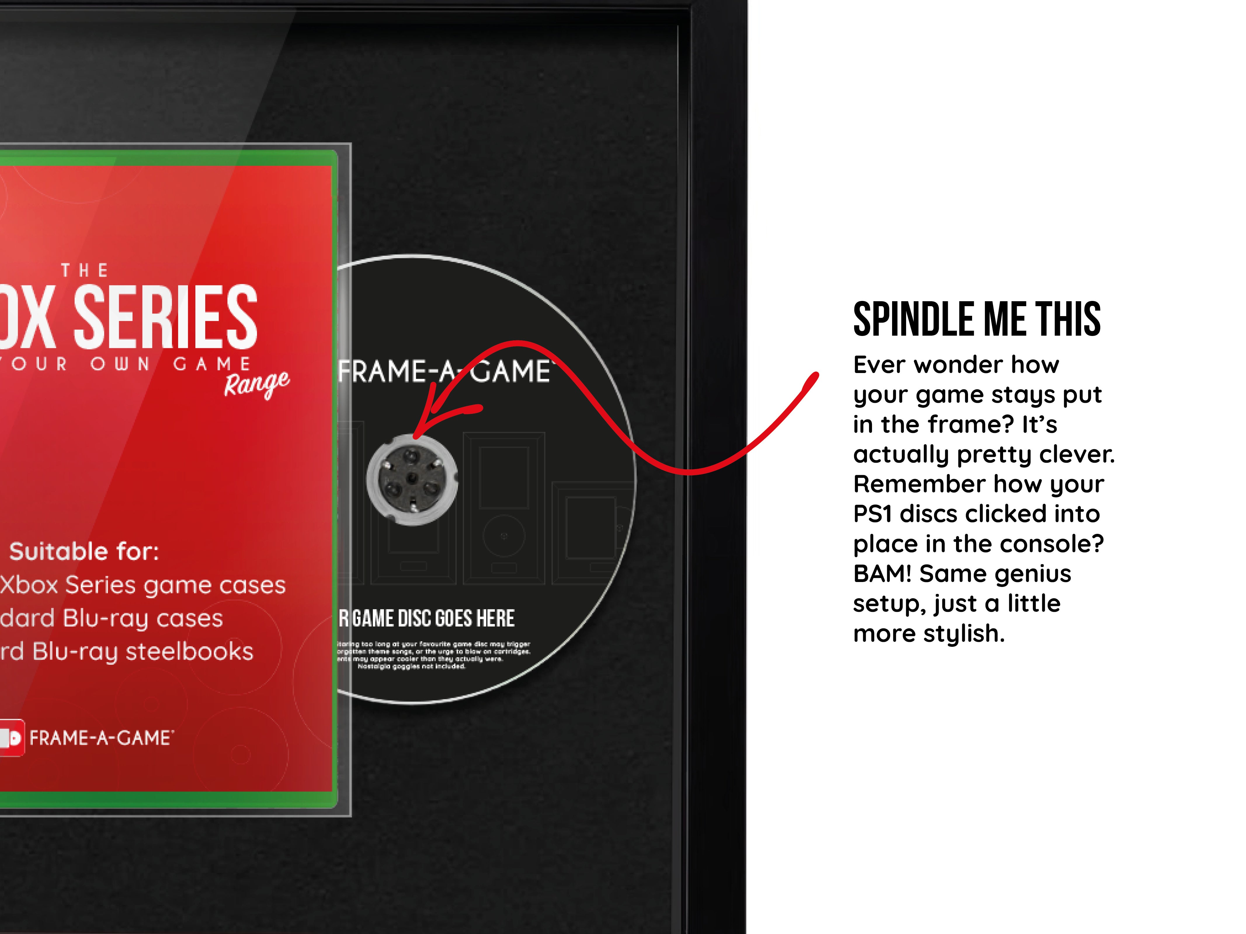 Use Your Own Game (Xbox Series) Combined Core Range Frame - Frame-A-Game