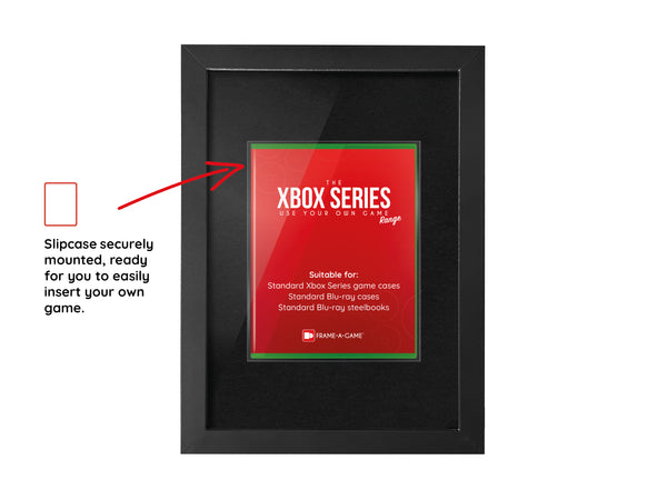 Use Your Own Game (Xbox Series) Display Case Range Frame - Frame-A-Game