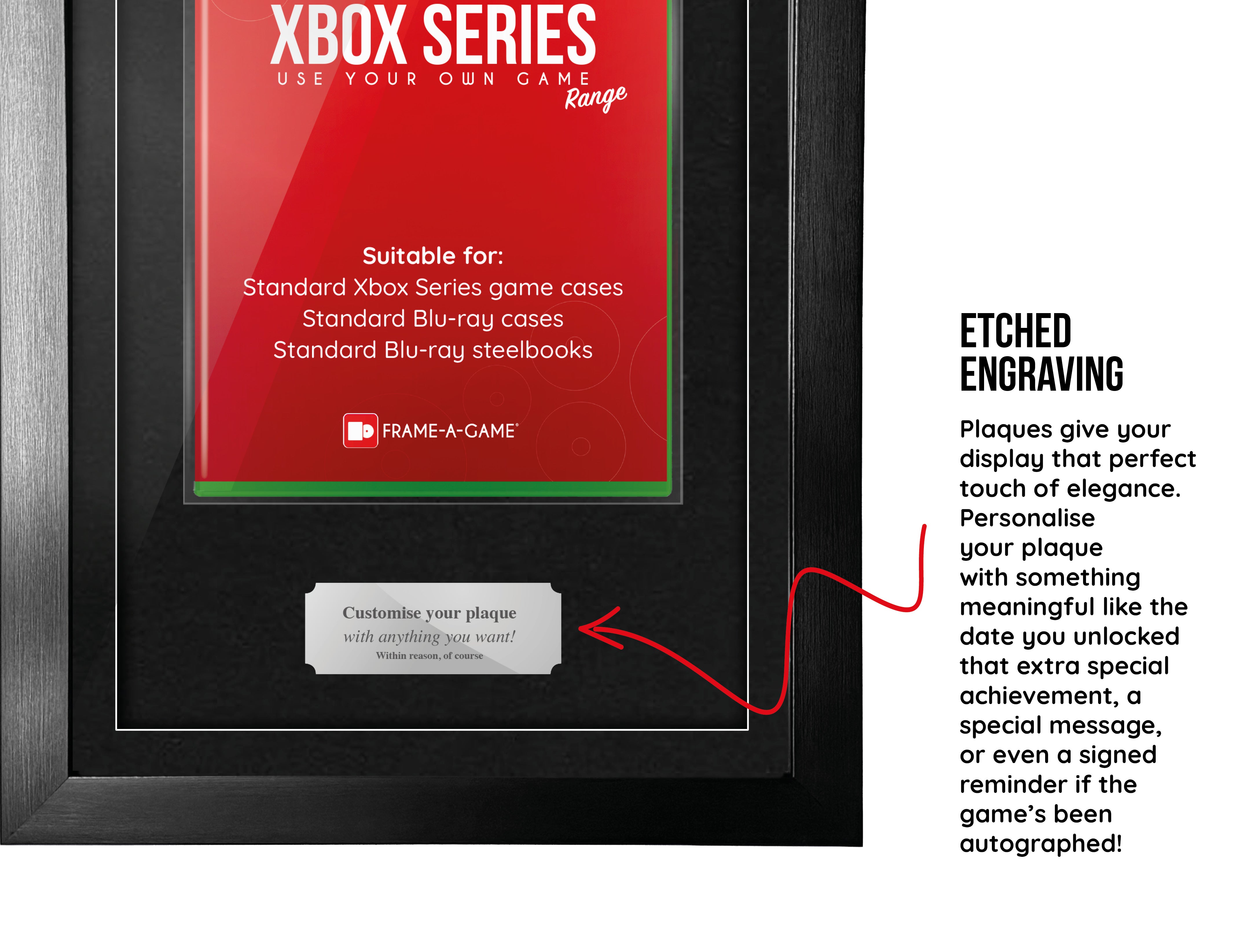 Utilisez votre propre jeu (Xbox Series) - Cadre de présentation