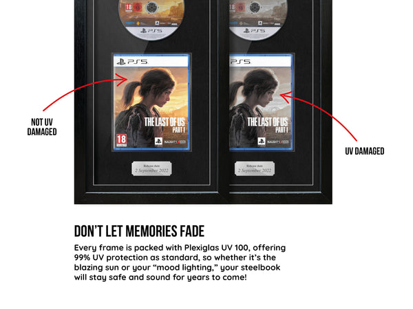 Use Your Own Movie (Steelbook) Display Case Range Frame - Frame-A-Game