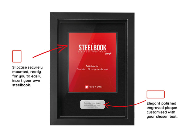 Use Your Own Movie (Steelbook) Display Case Range Frame - Frame-A-Game