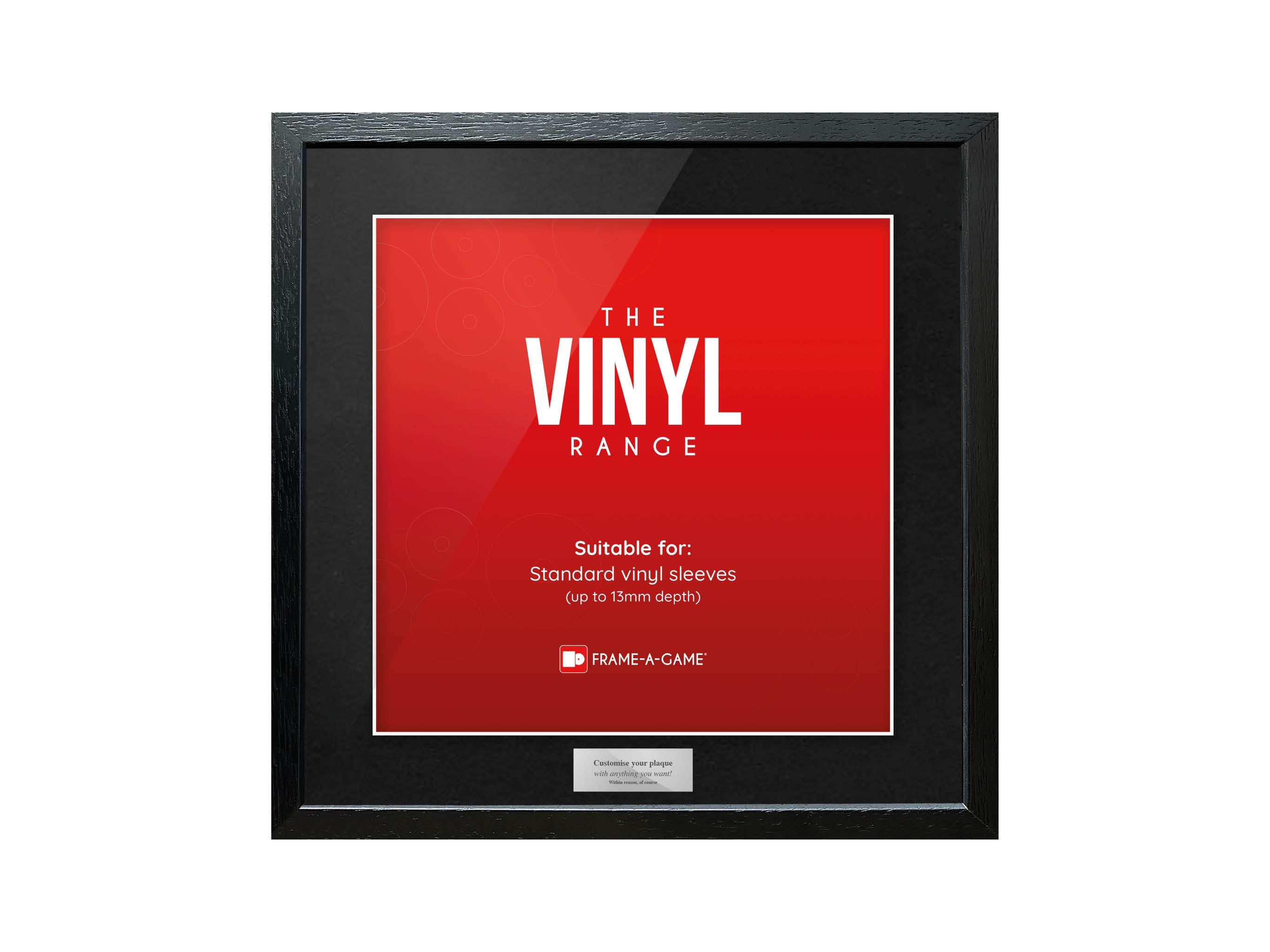 Use Your Own Vinyl Exhibition Range Frame - Frame-A-Game