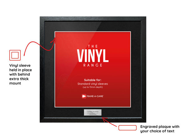 Use Your Own Vinyl Exhibition Range Frame - Frame-A-Game